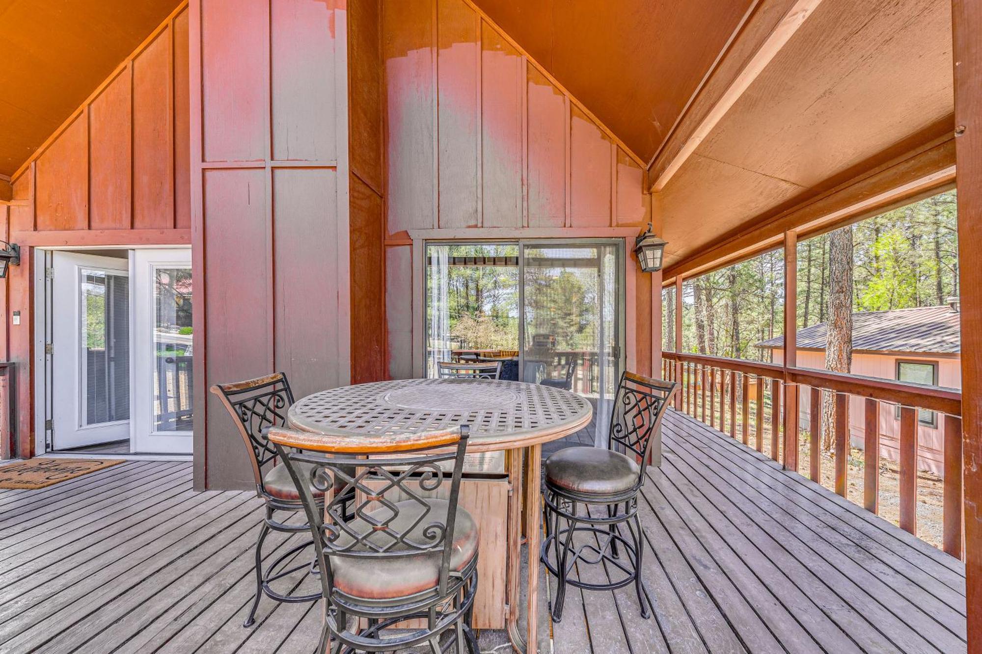 Ruidoso Family Cabin, Short Walk To Downtown! Bagian luar foto