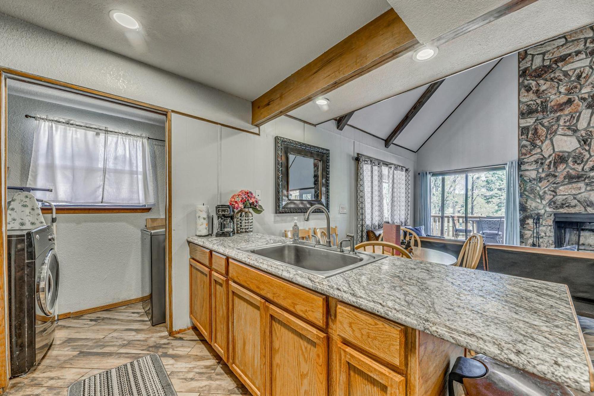Ruidoso Family Cabin, Short Walk To Downtown! Bagian luar foto